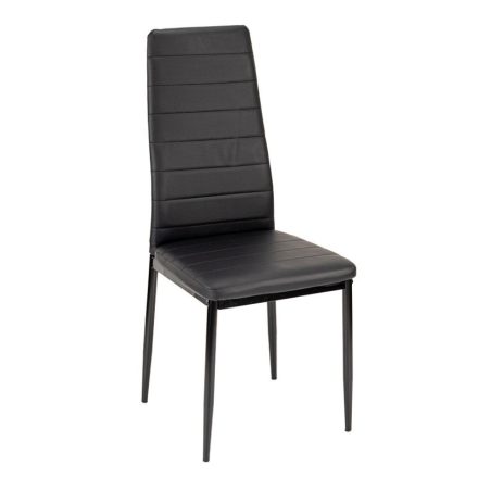Čalouněná jídelní židle černá 258-BLACK