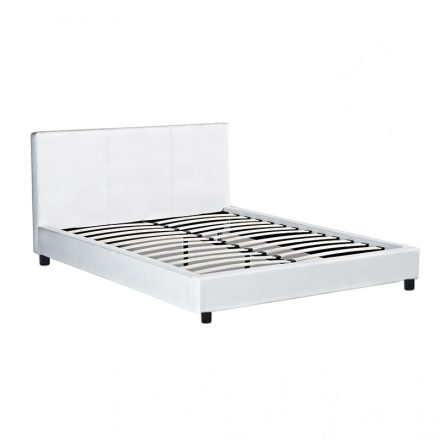BeComfort bílý manželská postel s rámem 160 x 200 cm Ak-01-W