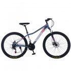 Trink B062-grey 26" Mtb Kolo S Kotoučovou Brzdou Teleskopická šedý