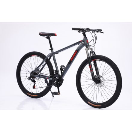 Rush B127-GR 27,5" MTB kolo s kotoučovou brzdou šedočervený