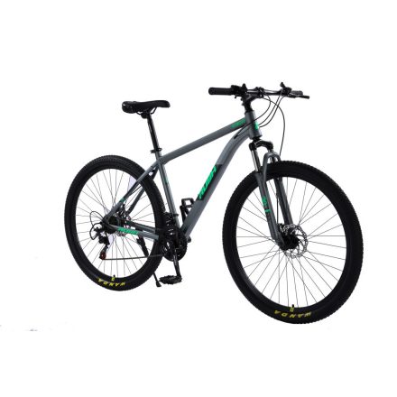 MTB horské kolo s teleskopickou vidlicí RUSH 26" se Shimano převodovkou zelené B326-Green