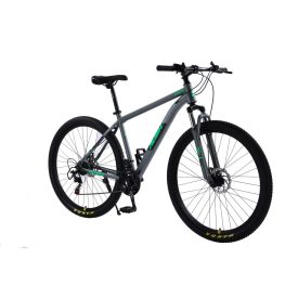   MTB horské kolo s teleskopickou vidlicí RUSH 27,5" se Shimano převodovkou zelené B327-Green
