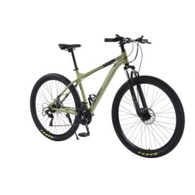   MTB horské kolo s teleskopickou vidlicí RUSH 26" se Shimano převodovkou zelené B336-MG