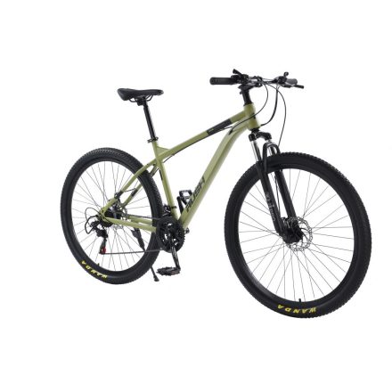 MTB horské kolo s teleskopickou vidlicí RUSH 26" se Shimano převodovkou zelené B336-MG