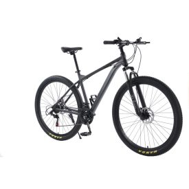   MTB horské kolo s teleskopickou vidlicí RUSH 29" se Shimano převodovkou šedé B339-GB