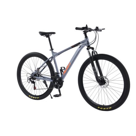 MTB horské kolo s teleskopickou vidlicí RUSH 29" se Shimano převodovkou oranžové B339-LO