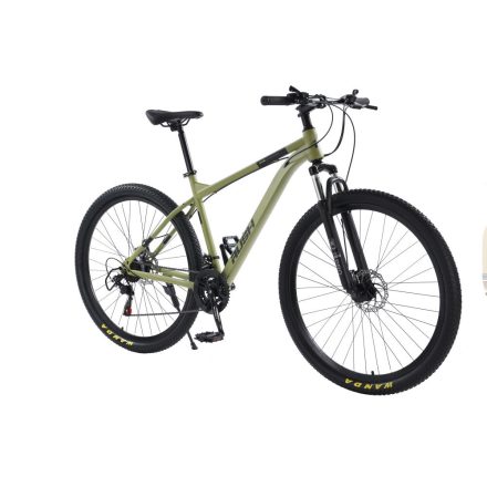 MTB horské kolo s teleskopickou vidlicí RUSH 29" se Shimano převodovkou zelené B339-MG
