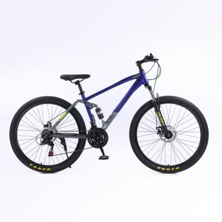 Rush B427-Blue 27,5" MTB kolo Shimano 21-rychlostní převodovka s kotoučovou brzdou teleskopická modrá