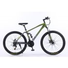 Rush B427-Green 27,5" MTB kolo Shimano 21 rychlostní převodovka s kotoučovou brzdou teleskopická zelená