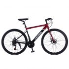 SILNIČNÍ HLINÍKOVÉ KOLO TRINK VELOCITY B700-Red S KOTOUČOVÝMI BRZDAMI SHIMANO červená