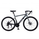 Silniční hliníkové kolo Trink Velocity B701-Grey s kotoučovou brzdou Shimano šedá