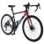 Trink F12 Velocity B702-Red hliníkový cestný bicykel s kotúčovými brzdami L-TWOO R2 červená