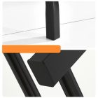 Věšák na oblečení s botníkem 154 x 43 x 125 cm CR006-125