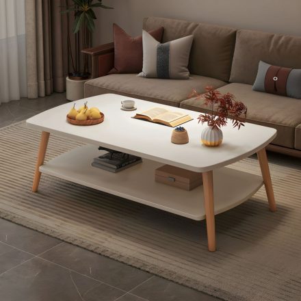 Konferenční stolek 100x48x42 cm bílý FUR-1315-2