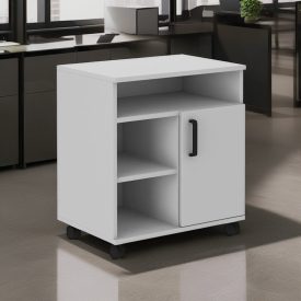   Kancelářský kontejner s kolečky 67x42x60cm bílý FUR-1707