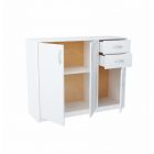 Komoda, nábytek do ložnice a obývacího pokoje 85x35x110 cm bílá FUR-1719