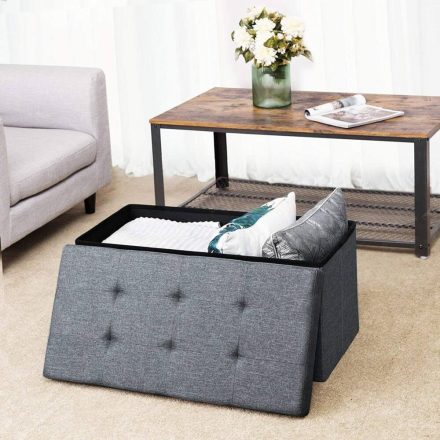 Úložná lavice s pohodlným sedadlem 76x38x38 cm FUR1620-1