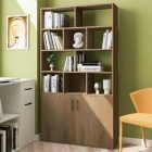 Regál na knihy 178x30x97cm hnědá FUR1670-3