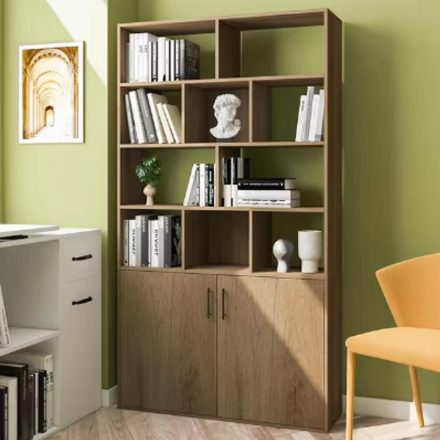 Regál na knihy 178x30x97cm hnědá FUR1670-3