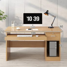 Psací stůl 100x60x73cm dub FUR1826-2