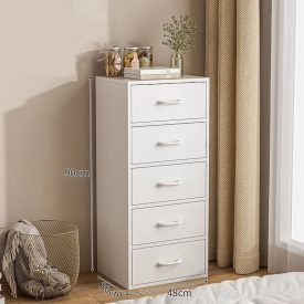   BeComfort zásuvková skříňka 48x30x90 cm bílá FUR1921-4