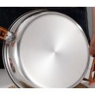 12dílná sada nerezového nádobí s čajníkem G012