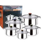 10-dílná sada nerezového nádobí G13