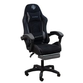   Guru Master ergonomická gamer herní šéfová otočná židle s podnožkou GM1-G-L