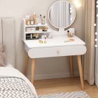 Toaletní stolek kosmetický stolek 120 x 40 x 60 cm HT04-1