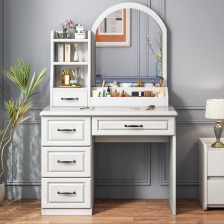 Toaletní stolek kosmetický stolek 80 x 40 x 139 cm HT05-1