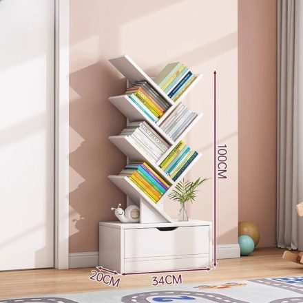 BeComfort KH01-1 Polička na knihy 34x20x100 cm