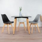 Havanna jídelní židle šedá OC104-Grey 