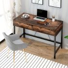 OT-601-B psací stůl se zásuvkami hnědý