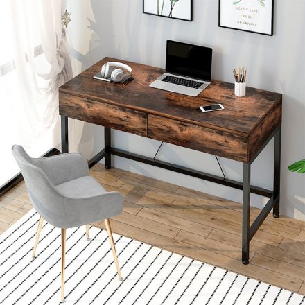 OT-601-B psací stůl se zásuvkami hnědý