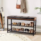 Lavice na boty 80 x 30 x 48 cm BC STL-01